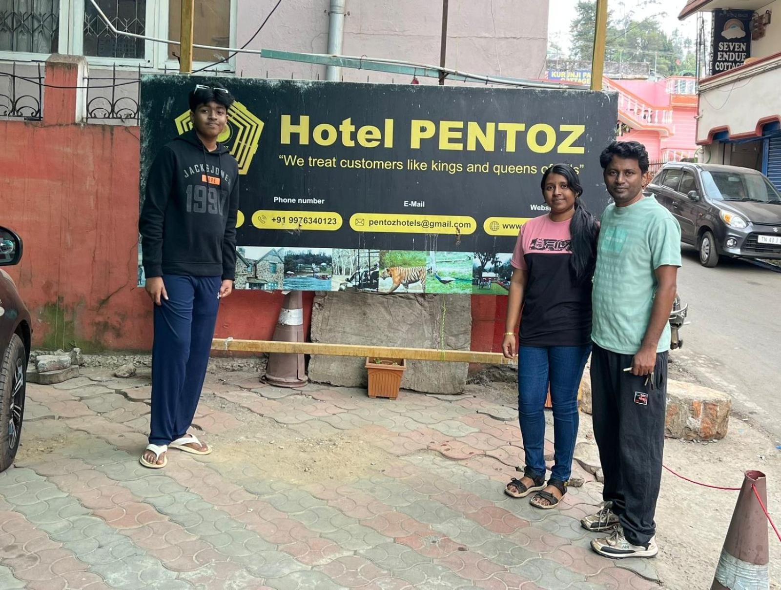 Hp Hotel - Hotel Pentoz Ooty Eksteriør bilde